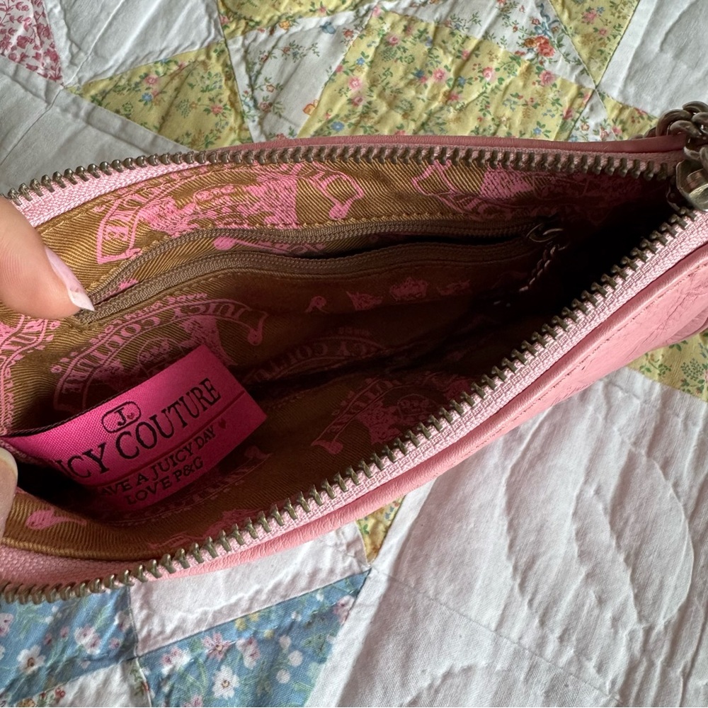 Vintage Juicy Couture Pink Mini Shoulder Bag - Picture 4 of 9